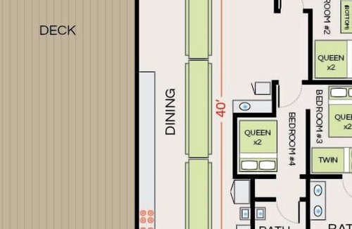 Stockton House | GoodLifeResorts (Downtown, Airport) 17 BR, 65 Capacity