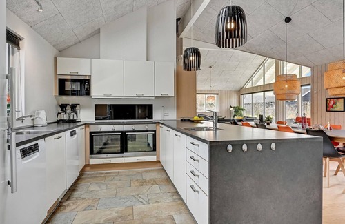 Fjellerup House | Gorgeous home in Glesborg with sauna