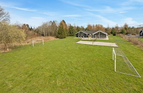 Fjellerup House | Gorgeous home in Glesborg with sauna