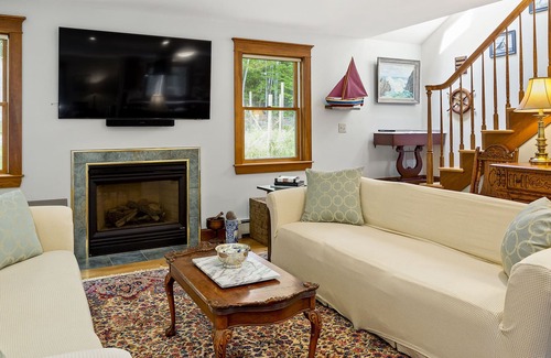 Rockport House | Gorgeous home on 4.5 private acres with AC, firepit, washer/dryer & woods views