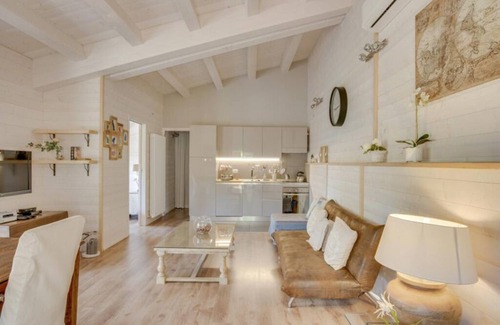 Spoleto Apartment | Gorgeous loft with high ceilings, wooden interiors and panoramic terrace, pool