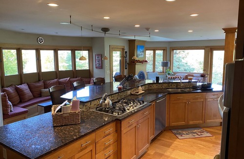 Stowe Hollow House | Gorgeous Mtn Home! views, easy access, hottub, close to all. Pets-hypo only