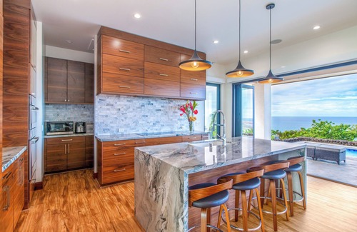 Kamuela House | Gorgeous Newly-Built Ranch Home w/Panoramic Ocean Views