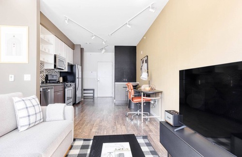 Assembly Square Apartment | Gorgeous Somerville 1BR w/W/D, nr Assembly T, by Blueground