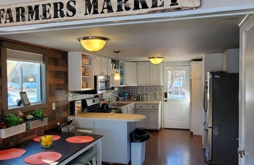 Grand Rapids Cottage | Gr Campau cottage 1 bed · Lakefront hot swim pool spa cottage