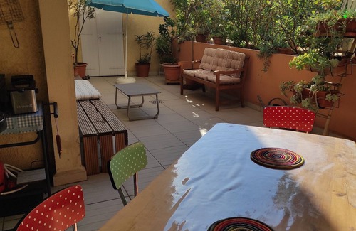 Cros-de-Cagnes Apartment | Grand Appt 72m2 Terrasse 30m2 Plage à 150m