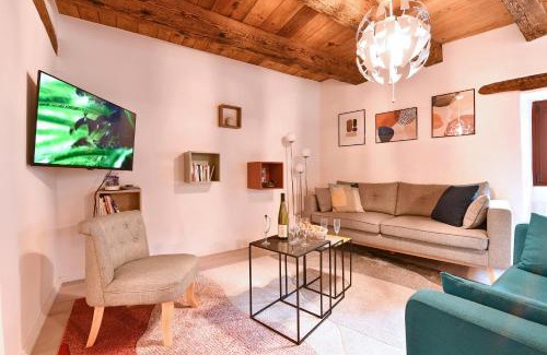 Gueberschwihr House | Grand gîte dans maison alsacienne historique