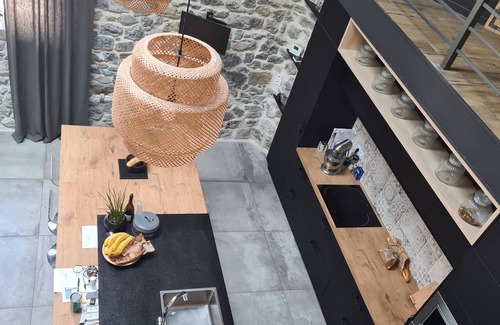 Cendras House | Grand Loft Moderne Avec Piscine aux Portes des Cévennes !