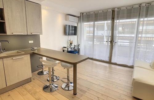 Cannes City Centre Apartment | Grand studio cabine à côté des plages NER634