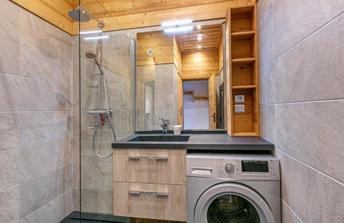La Clusaz Apartment | Grand Studio cabine, balcon, parking, centre La Clusaz - FR-1-437-85