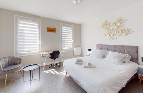 Anatole France Danton Apartment | Grand studio hypercentre - proche plage & gare