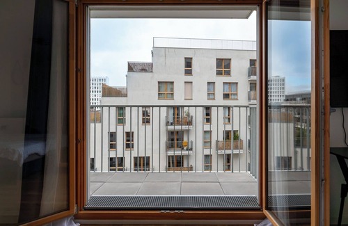 Danube Apartment | Grand Studio paris la Villette 19th arrondissement