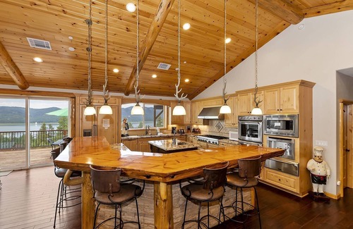 Ironwood Estates Cabin | Grand Views: Views of the Entire Big Bear Valley! Luxury! Hot Tub! Game Room! Theater!