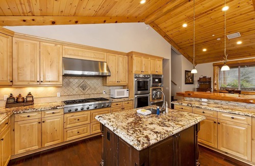 Ironwood Estates Cabin | Grand Views: Views of the Entire Big Bear Valley! Luxury! Hot Tub! Game Room! Theater!