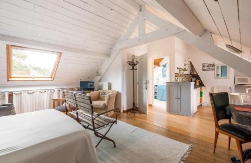 La Baule-Escoublac House | Grande Chambre équipée dans maison Bauloise proche mer kitch sde wc lit 160