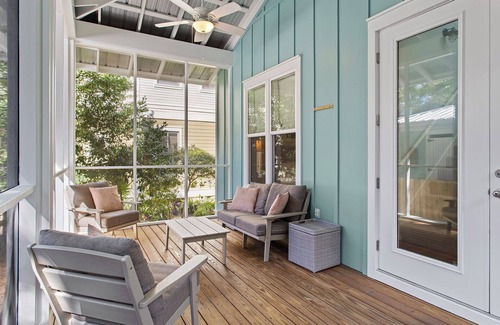 Grayton Beach House | Grayton Sea Glass - Heated Private Pool, Screened Porch, Close to Beach + Shops!