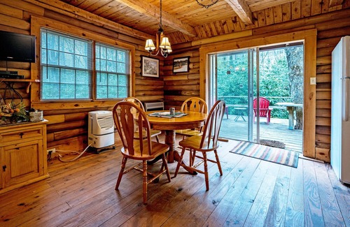 Kyle Cabin | Great Creekside Hideaway Rustic Cabin - Secluded, Creekside Family Cabin
