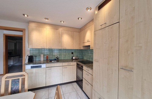 Saas-Fee Apartment | Great flat in Haus Azurit, right on the ski piste