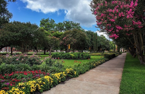 Austin Ave. House | Great location in Knights Inn Franklin Ave Waco, Parking