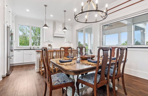 Bald Head Island House | Great New Indoor/Outdoor Island House with Elevator! Golf Course view on screened in porch
