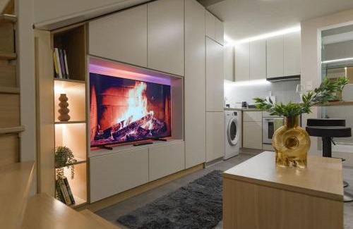 Alexandroupoli Apartment | Green and Grey loft 1