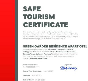 Alanya Apartment | Green Garden Suites Hotel