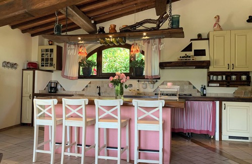 Montieri Villa | Green oasis of peace! Tuscan country house 10 pers. nPanoramic view pool