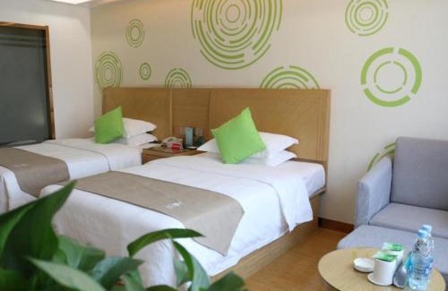 Feidong County Hotel | GreenTree Inn Hefei Feidong New District Huishang City Express Hotel