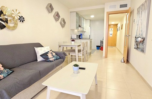 Vera Beach Apartment | Ground floor apartment with 2 bedrooms, 2 bathrooms, 60m from the beach, WiFi