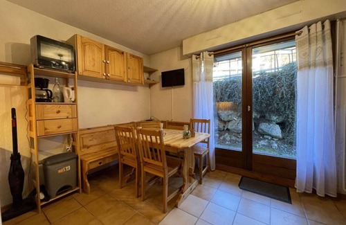 Praz-sur-Arly Apartment | Ground floor, terrace, ski locker, 23m², Praz sur Arly