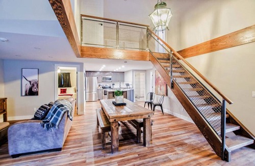 Canmore Apartment | Group Mountain Escape, Pool, Hot Tub, and Views