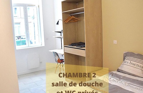 Loos Villa | GROUPES-COLIVING-LOOSLESLILLE-7 CHAMBRES-5 SDB