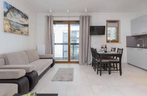 Zaspa Apartment | Grudziądzka 10 | Bright Apartment | Sea view