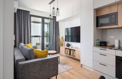 Mirow Apartment | Grzybowska Green City View Apartment