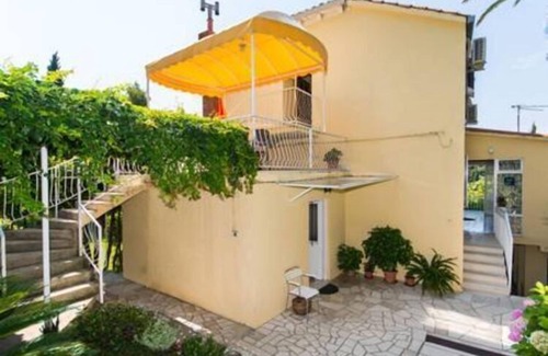 Srebreno Apartment | Guest House Kanjuo - Double Room with Terrace and Garden View