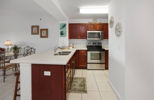 Waterside Village Condo | Gulf View, Gated Community with Pool, WiFi ~ Waterside Village Condo 302