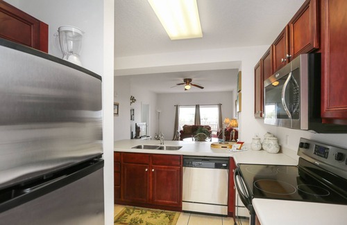 Waterside Village Condo | Gulf View, Gated Community with Pool, WiFi ~ Waterside Village Condo 302