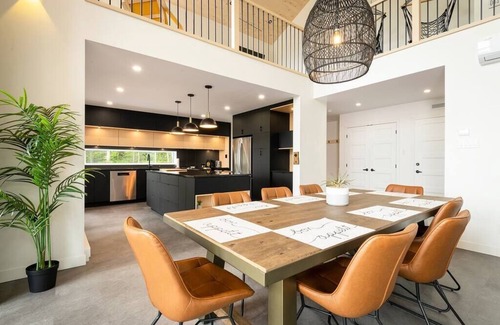 Saint-Joseph-de-la-Rive Ski Chalet | Hôtel à la maison - Le Visionnaire, spa et vue