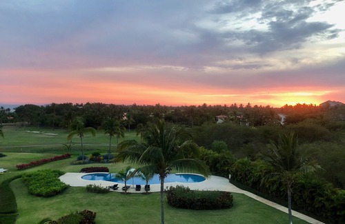 Punta de Mita Condo | Hacienda de Mita Ocean View Penthouse, Golf Cart, Maid, Premier Golf Membership