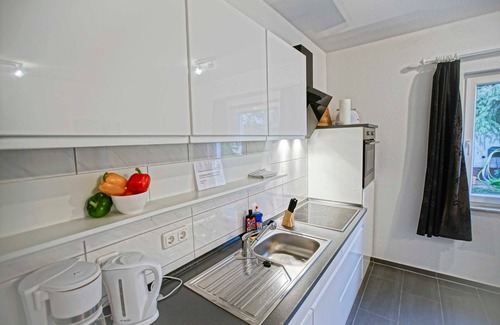 Monkebude Apartment | Haff-Ostseeferienhaus outbuilding