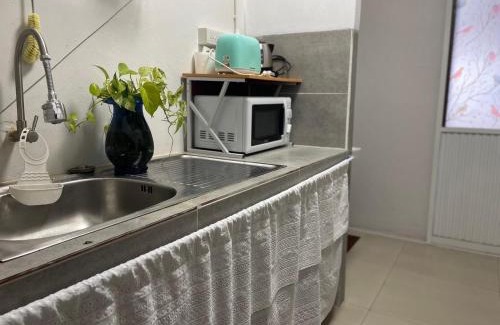 Wua Lai Apartment | Haiya Guesthouse room 4 - Private Bathroom Outside the room