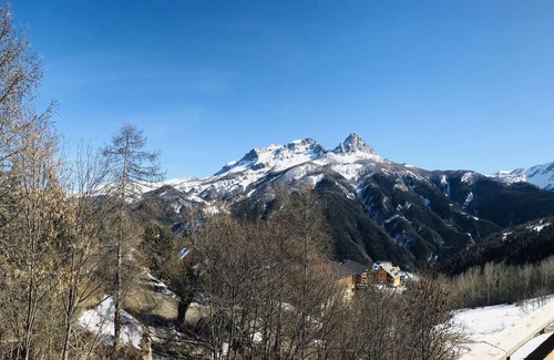 Pra Loup Apartment | Half of chalet 300 meters from the gondola, breathtaking view