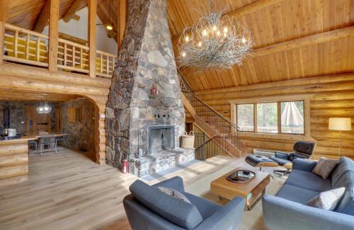 Whitefish House | Hand-Crafted Cabin with Whitefish Lake Views!