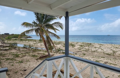 Codrington Cottage | Harrys Cottages Cottage 5 right on the pink sand