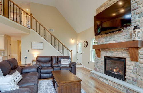 Sybertsville House | Hazle Township Vacation Rental w/ Patio, Fire Pit!