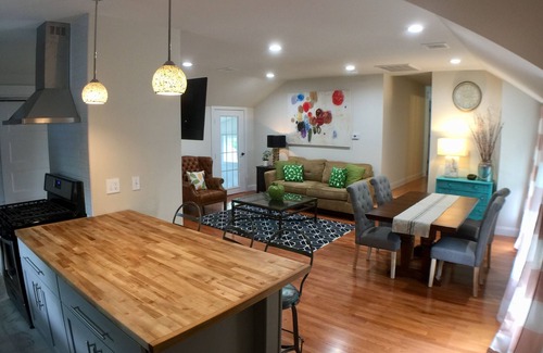 Saratoga Springs Apartment | Heart of Saratoga: Walk to Broadway & Track, Recently Remodelled!