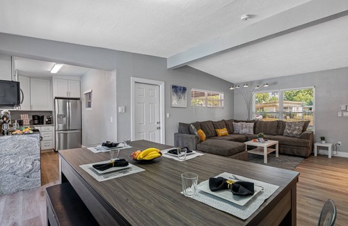 Bearss Plaza House | Heated Pool Home * King Bed