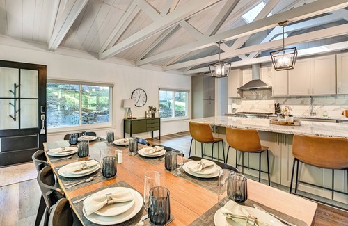 Lancaster House | Herrington Lake Retreat w/ Dock, 1 Mi to Marina!