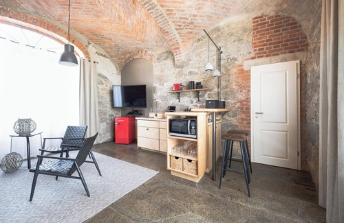 Buhlau Condo | HexenburgbeiDresden Stylishes Designerappartement mit Schlafsofa, Terrasse - Nähe Sächsische Schweiz