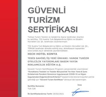 Konya City Center Hotel | Hich Hotel Konya